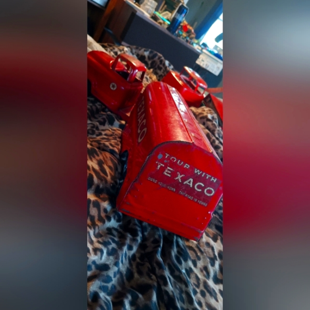 Texaco vintage toy truck